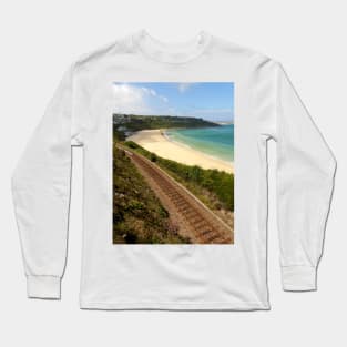 Carbis Bay, Cornwall Long Sleeve T-Shirt